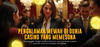 Hokiwin77: Menyelami Sensasi Live Casino Evolution Gaming